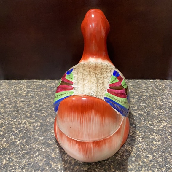 Vintage Fitz & Floyd ceramic duck bowl - Picture 7 of 9